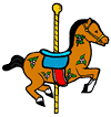 Horse Carousel Clipart