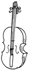 Violin Clipart