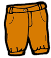 Brown Shorts