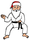 Karate Santa 