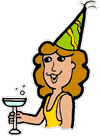 Champagne Celebration Clipart