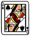 Queen of Spades Clipart