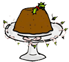 Christmas Pudding Clipart