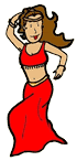 Belly Dancer Clipart