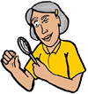 Magnifying Item Clipart