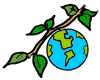 Earth on Branch