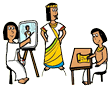 Egyptian Portrait Clipart