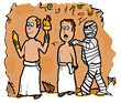 Mummy Attack Clipart
