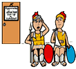 Injured Greek Soldiers Clipart