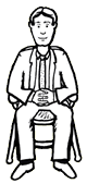 Man Waiting in Chair