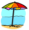 Beach Umbrella Clipart