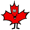 Happy Maple Leaf