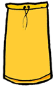 Yellow Skirt Clip Art