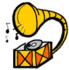 Old Record Player Clipart
