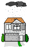 Rainy House