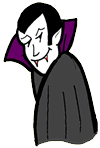 Sly Vampire Clipart