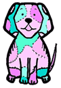 Patchwork Dog