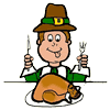 ready to Eat Turkey Clipart