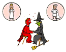 Costume Ball Dating Clipart