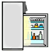 Open Fridge Door