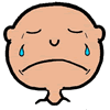 Sad Crying Boy Clipart
