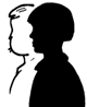 Profile Shadow Clipart