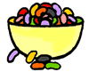 Bowl of Jelly Beans