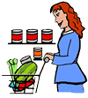 Grocery Shopping Clipart