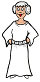 Princess Leia Clipart