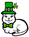 White Cat Leprechaun