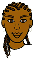 African American with Braids