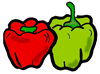 Red & Green Peppers