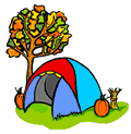 Tent in Autumn