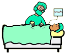 Suregon with Patient Clip Art