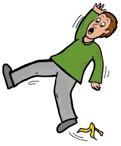 Slipping on Banana