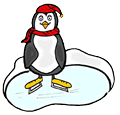 Penguin on Skates