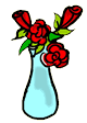 Roses in Vase