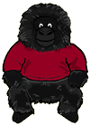 Stuffed Gorilla Teddy Bear Clipart
