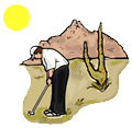Desert Golfer