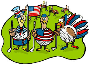 American Turkey Golf Balls