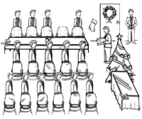 Fraternity Meeting Clipart