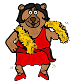 Flappe Bear Clipart