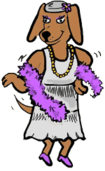 Flapper Dog