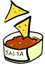 Salsa with Chip