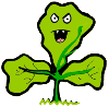 Angry Weed Plant Clip Art