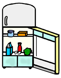 Open Refrigerator  