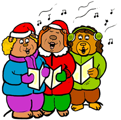 Bears Carolling