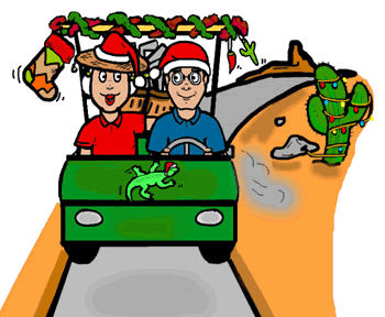 Christmas Golfers