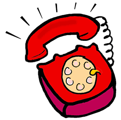 Ringing Red Phone