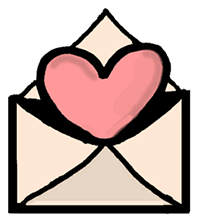 Heart in Envelope